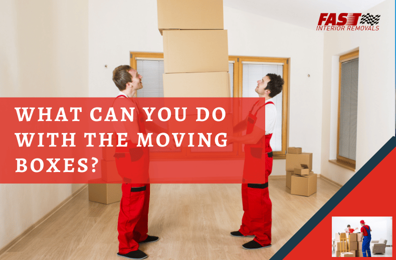 What Can You Do With The Moving Boxes