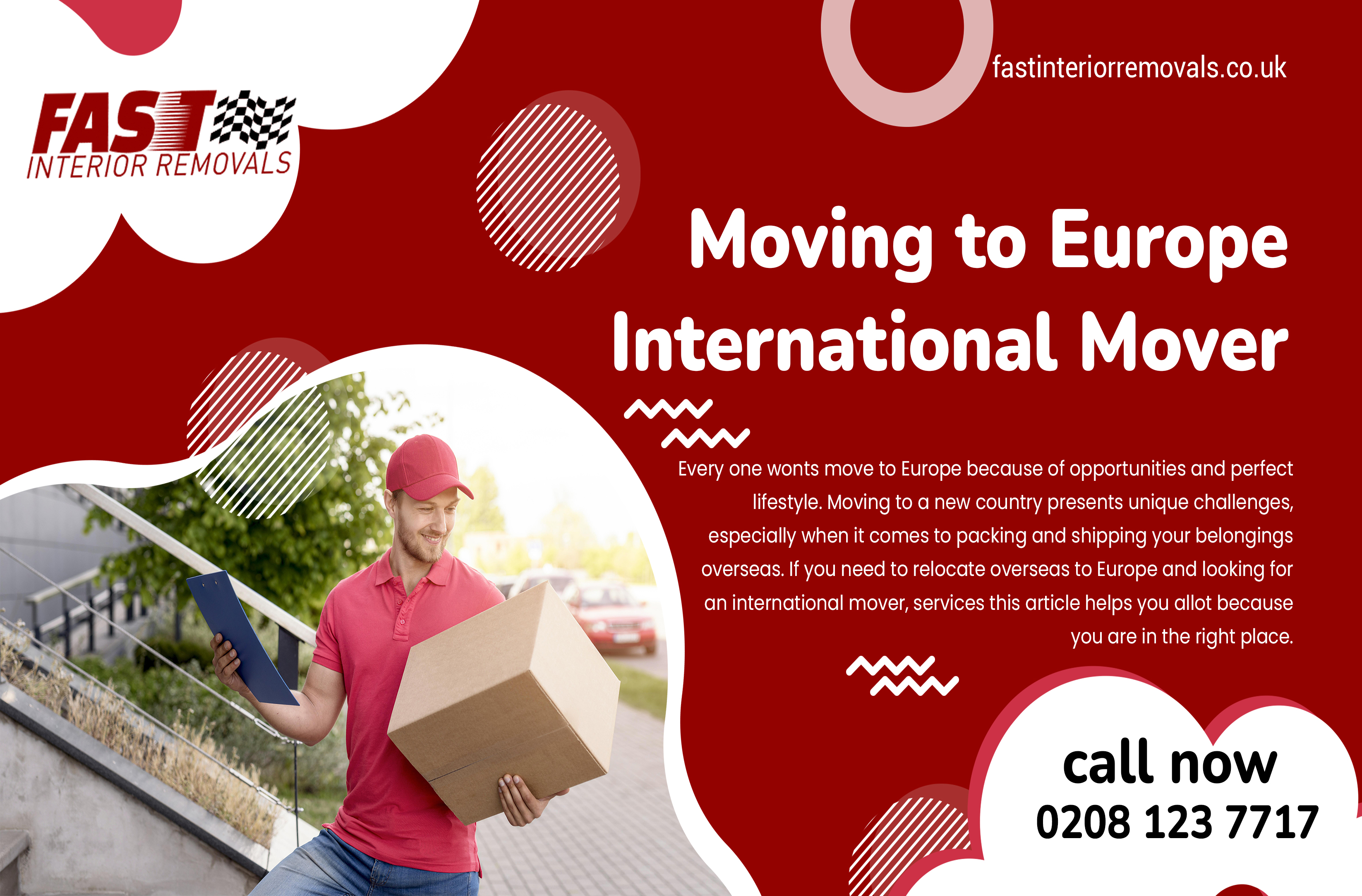 Fast Interior Removals -Moving to Europe --international move
